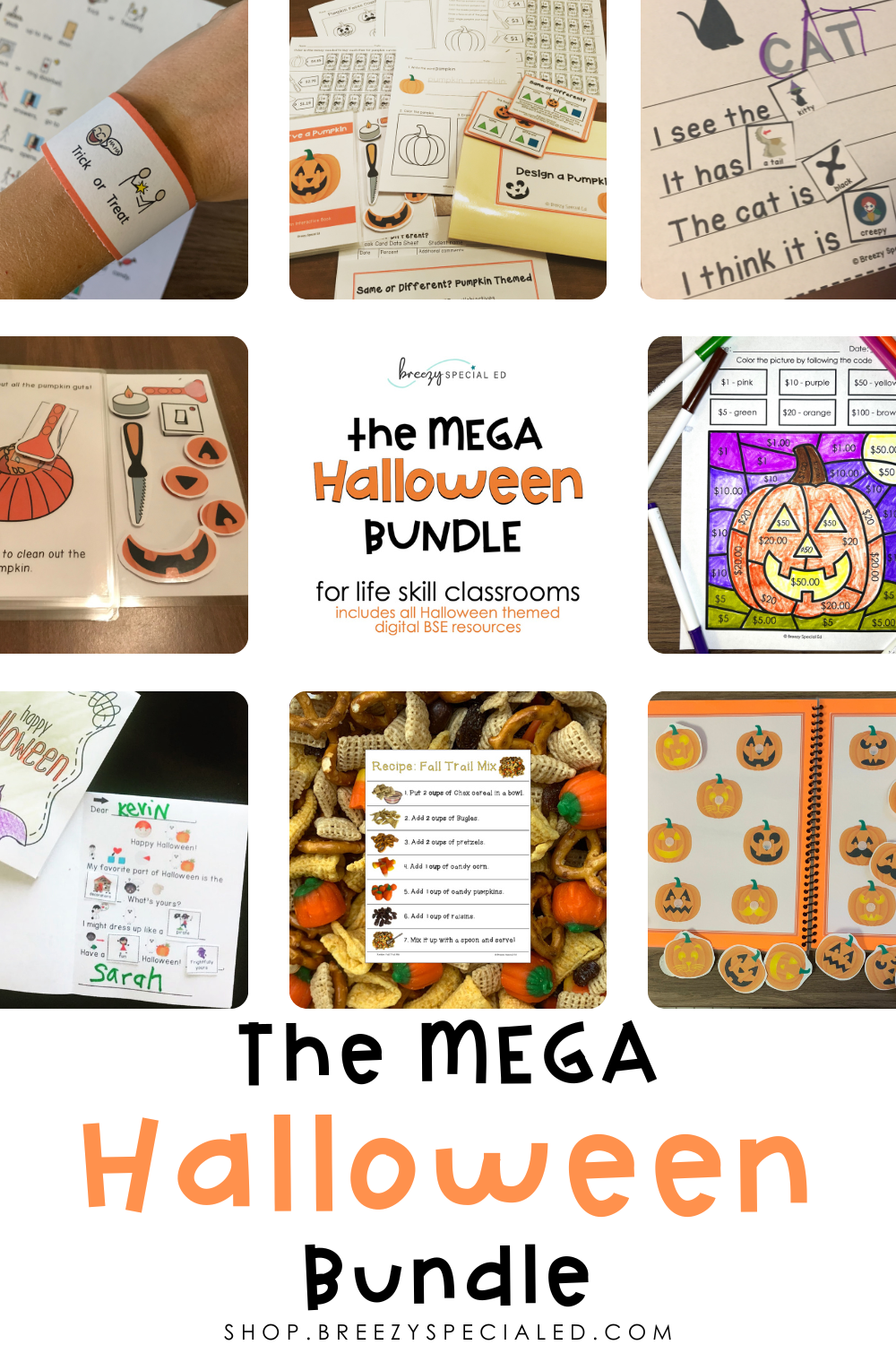 The Mega Halloween Bundle for Special Education