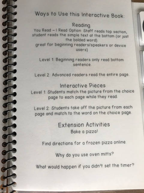Cooking How to Books (Microwave and Oven) Interactive/Adapted for Special Ed - Fully Prepped