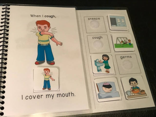 Germs and Washing Hands Interactive/Adapted Books for Special Ed - Fully Prepped