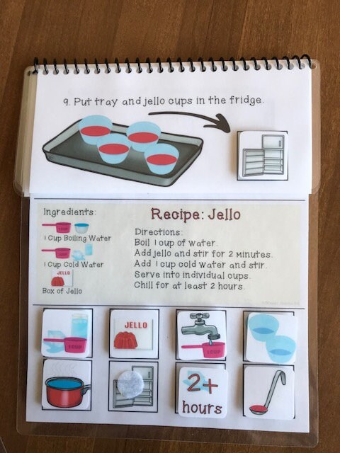 Interactive Cooking/Visual Recipes for Pudding and Jello - Fully Prepped