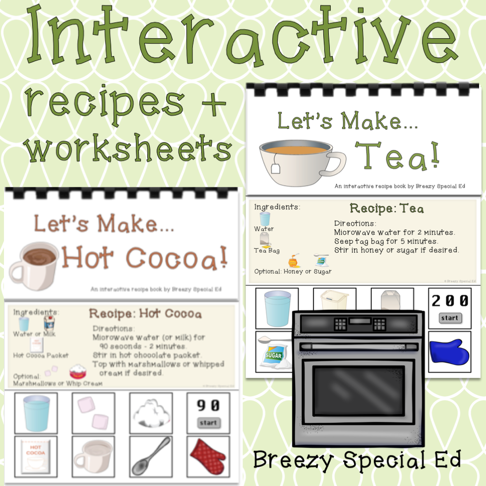 Interactive Cooking Lessons / Visual Recipes: Hot Cocoa and Tea