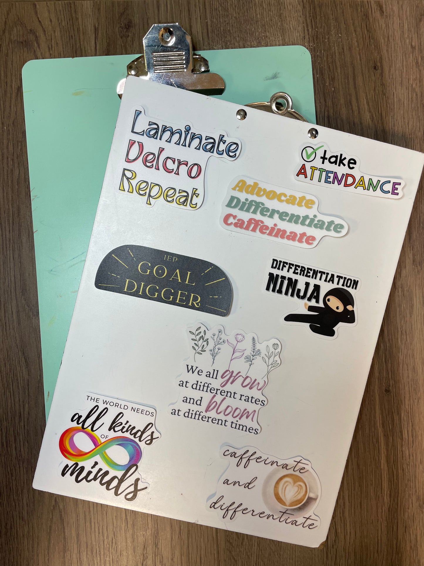 Special Education Teacher Die Cut Sticker Bundle of 8 (Second bundle)