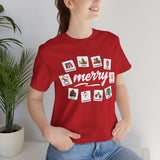 Merry Christmas tee with AAC | Special Education Teacher & Speech Pathologist Shirt