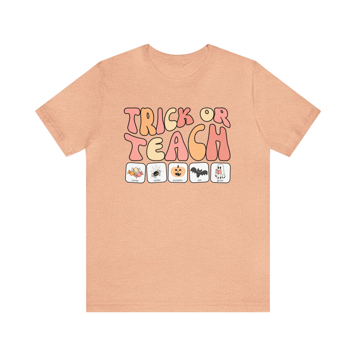 Trick or Teach with symbols | Special Education Teacher Tee
