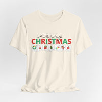 Christmas Symbols Unisex Tee | Special Education Teacher & Speech Pathologist Shirt