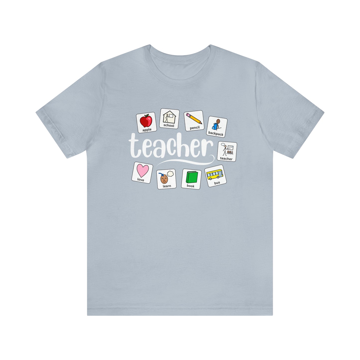 Teacher | Back to School Symbols | Special Education Teacher Tee
