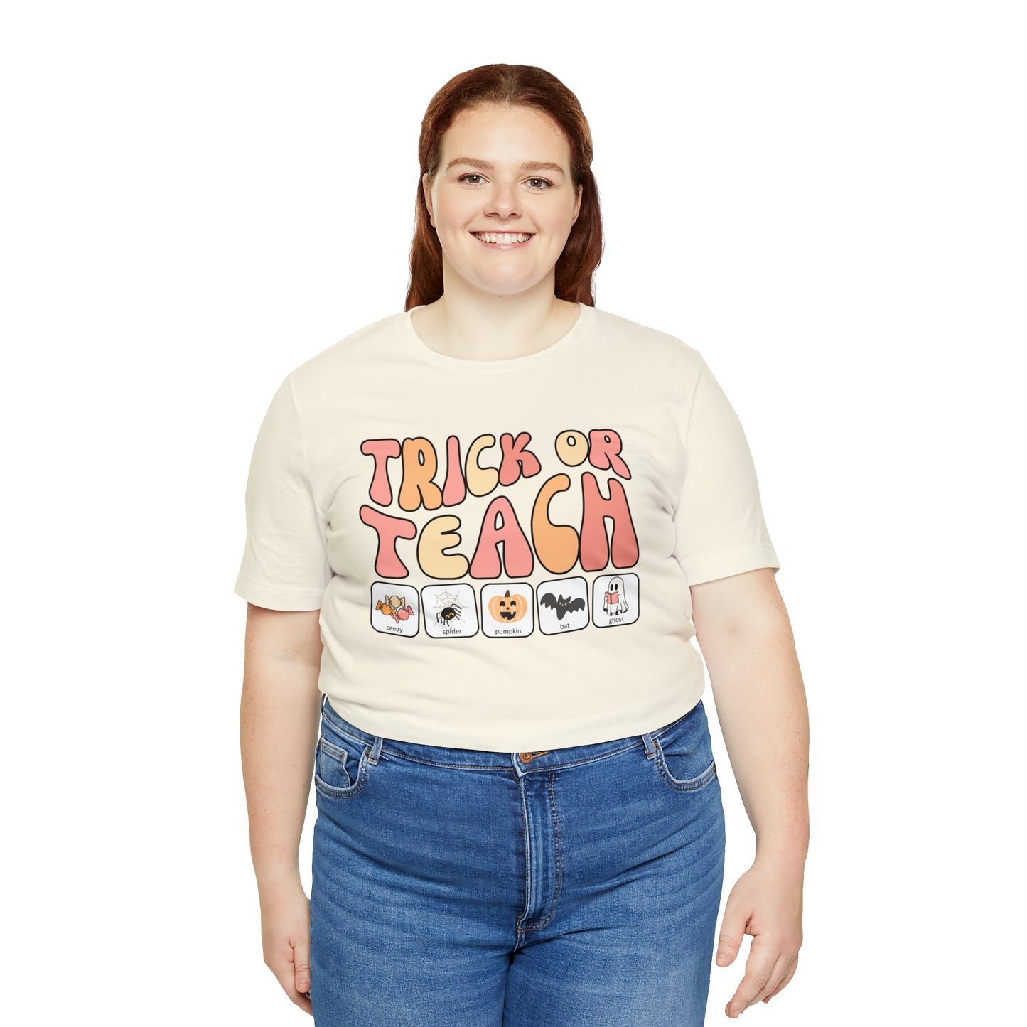Trick or Teach with symbols | Special Education Teacher Tee