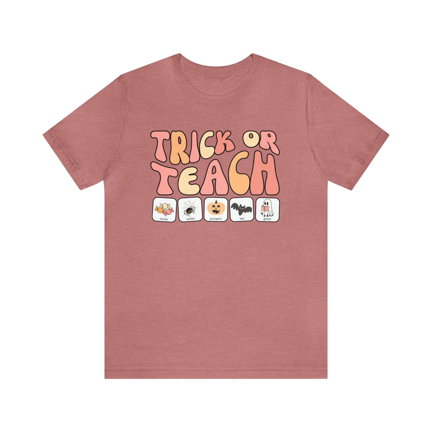 Trick or Teach with symbols | Special Education Teacher Tee
