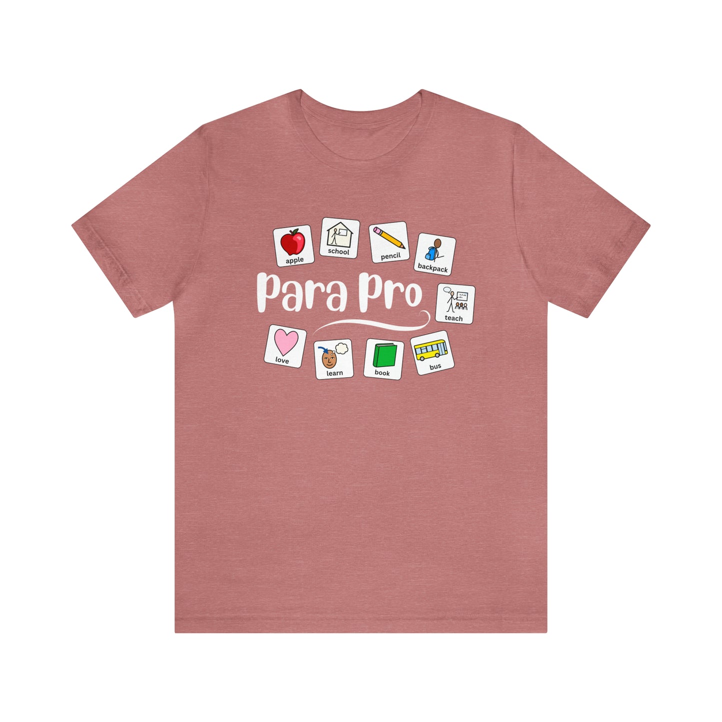 Para Professional | Back to School Symbols | Special Education Teacher Aide Tee