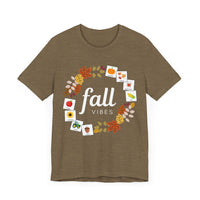 Fall Vibes with symbols | Special Education Teacher Tee | ABA | Speech Therapist Tshirt