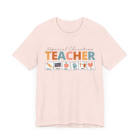 Customized Special Education Teacher | Symbols | Teacher T-shirt | Customization