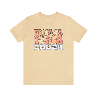 Trick or Teach with symbols | Special Education Teacher Tee