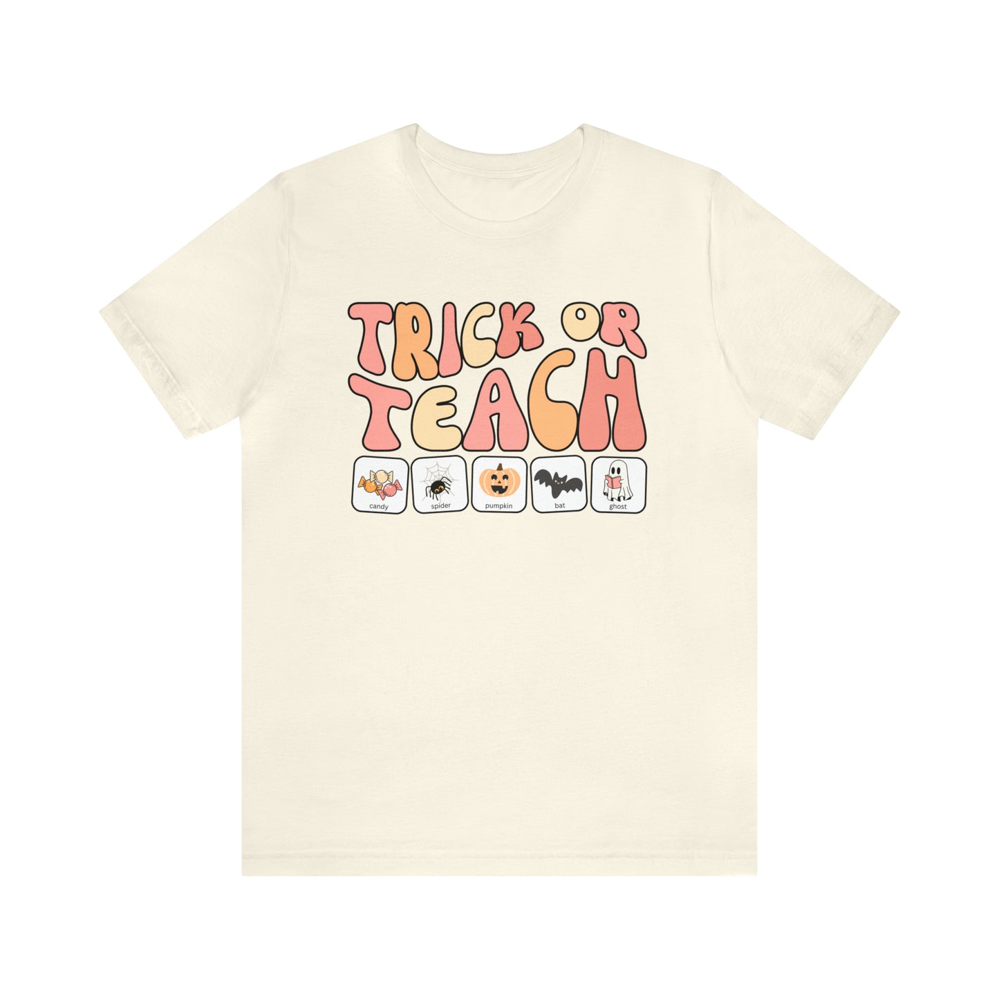 Trick or Teach with symbols | Special Education Teacher Tee