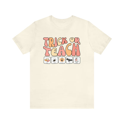 Trick or Teach with symbols | Special Education Teacher Tee