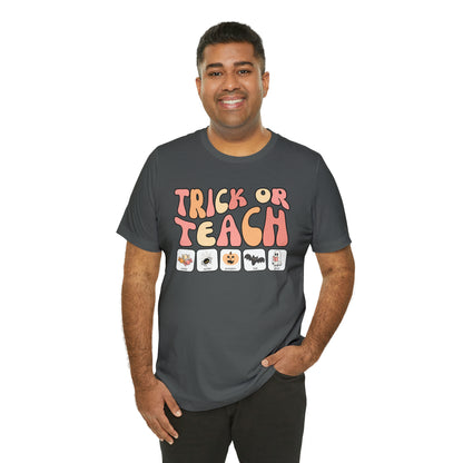 Trick or Teach with symbols | Special Education Teacher Tee