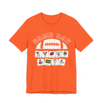 Football Game Day T-shirt Special Education | Symbols | Teacher Coach Tshirt