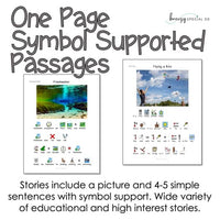 Symbol Supported Reading Comprehension BUNDLE