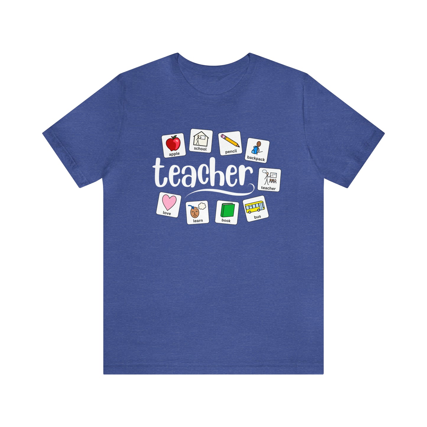 Teacher | Back to School Symbols | Special Education Teacher Tee