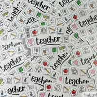 Special Education Teacher Die Cut Sticker Bundle of 4 (the FOURTH mini bundle)