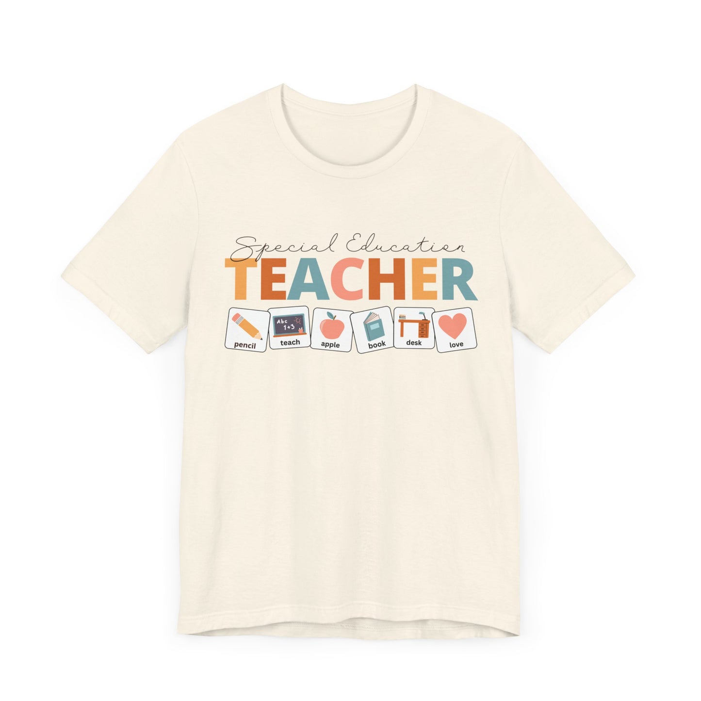 Customized Special Education Teacher | Symbols | Teacher T-shirt | Customization