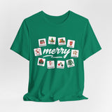 Merry Christmas tee with AAC | Special Education Teacher & Speech Pathologist Shirt