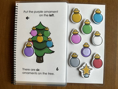 Christmas Interactive Adapted Books for Special Education Set 3