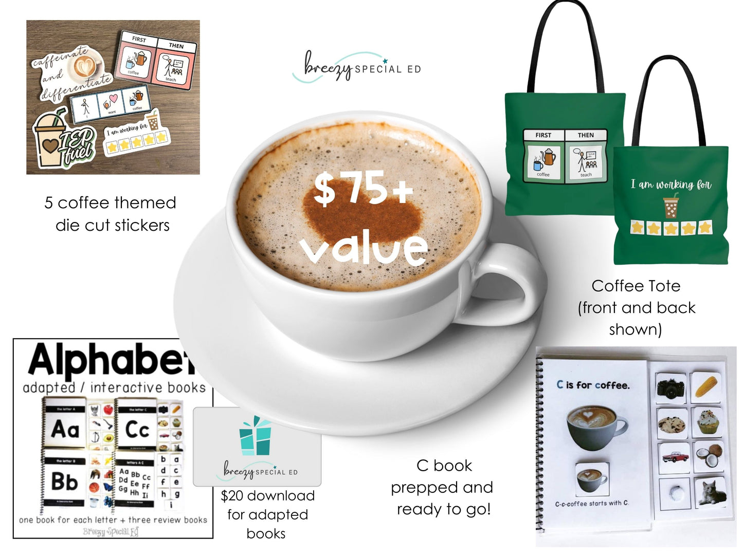 LIMITED TIME Coffee Themed Gift Box for Special Education Professionals
