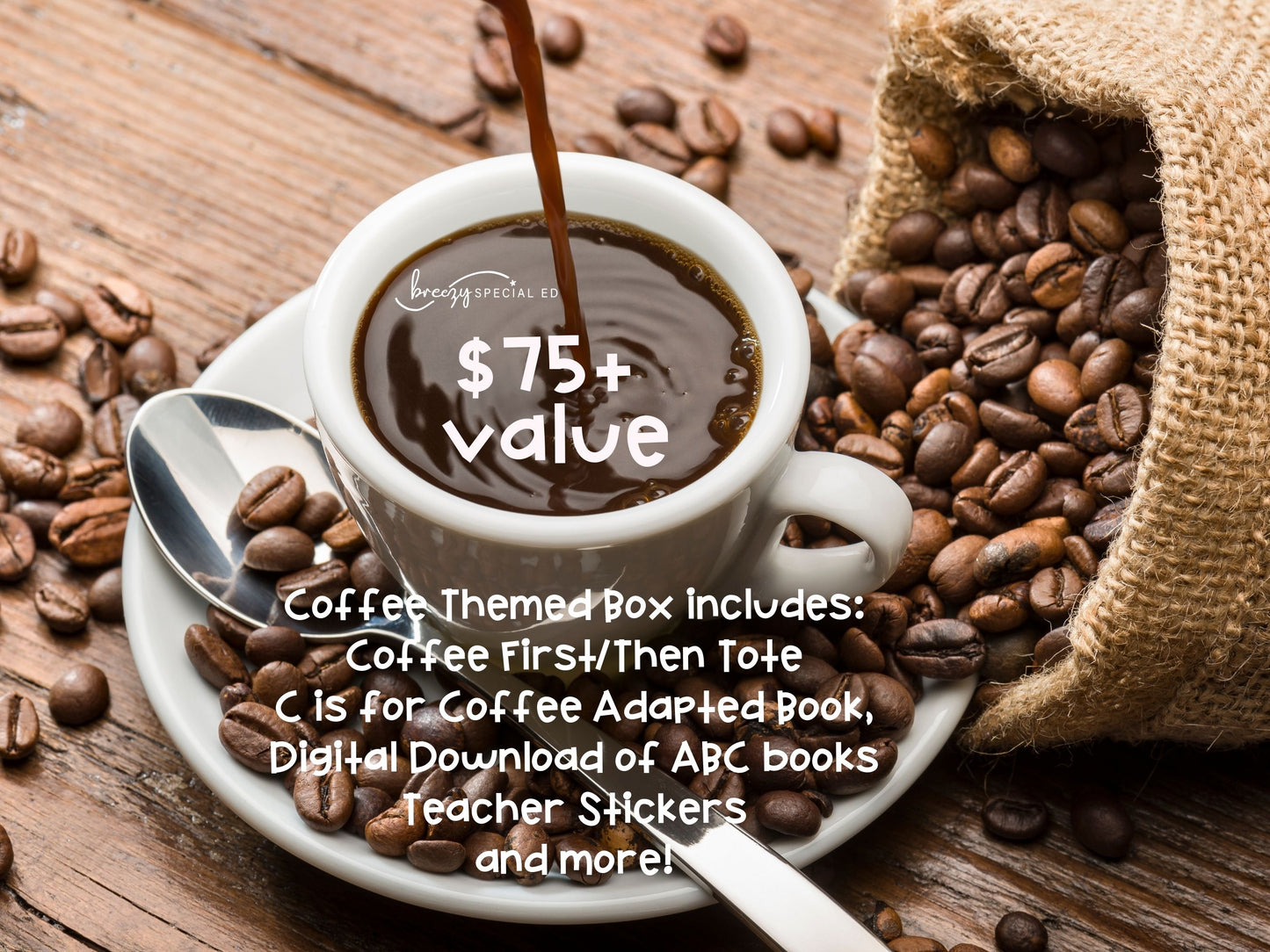 LIMITED TIME Coffee Themed Gift Box for Special Education Professionals