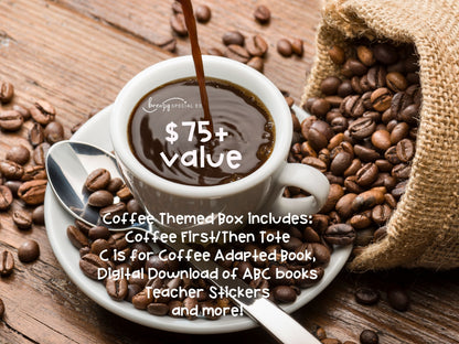 LIMITED TIME Coffee Themed Gift Box for Special Education Professionals