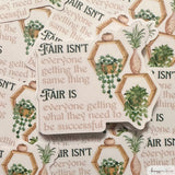 Fairness | Teacher Sticker | Special Education