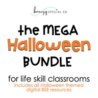 The Mega Halloween Bundle for Special Education