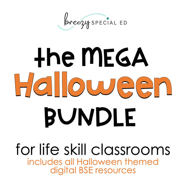 The Mega Halloween Bundle for Special Education