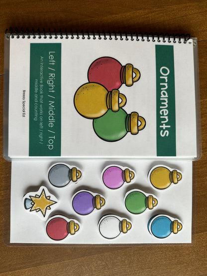 Fully Prepped Christmas Interactive Adapted Books for Special Education Set 3