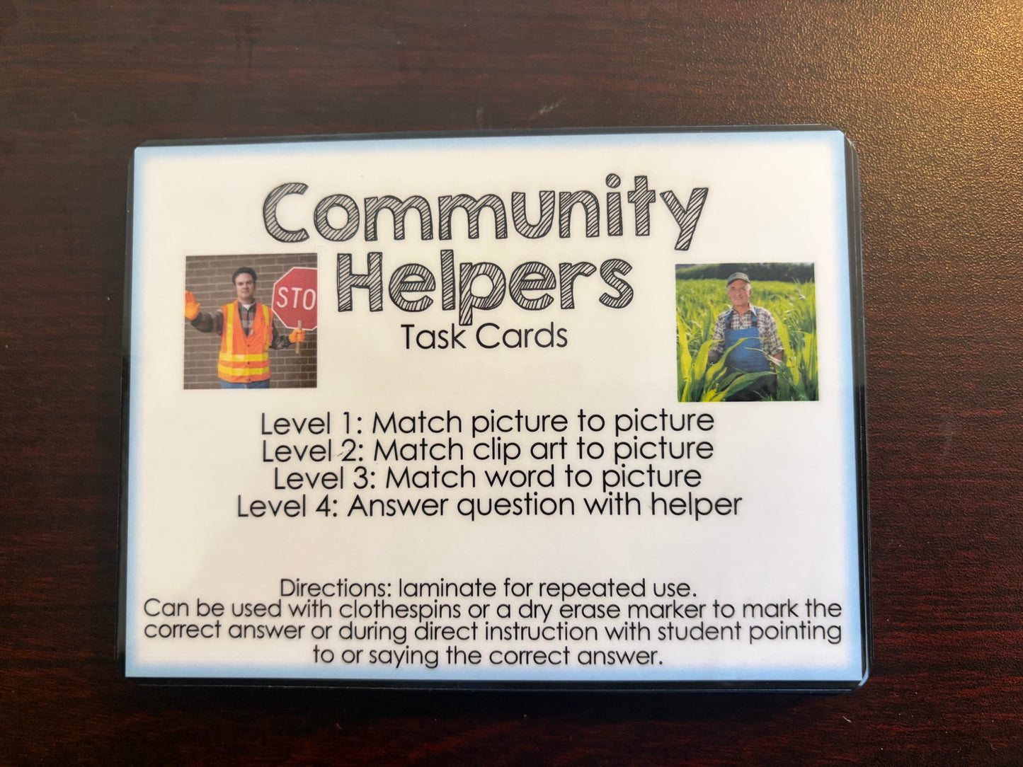 Community Helpers Adapted Book & Activities BUNDLE for Special Education