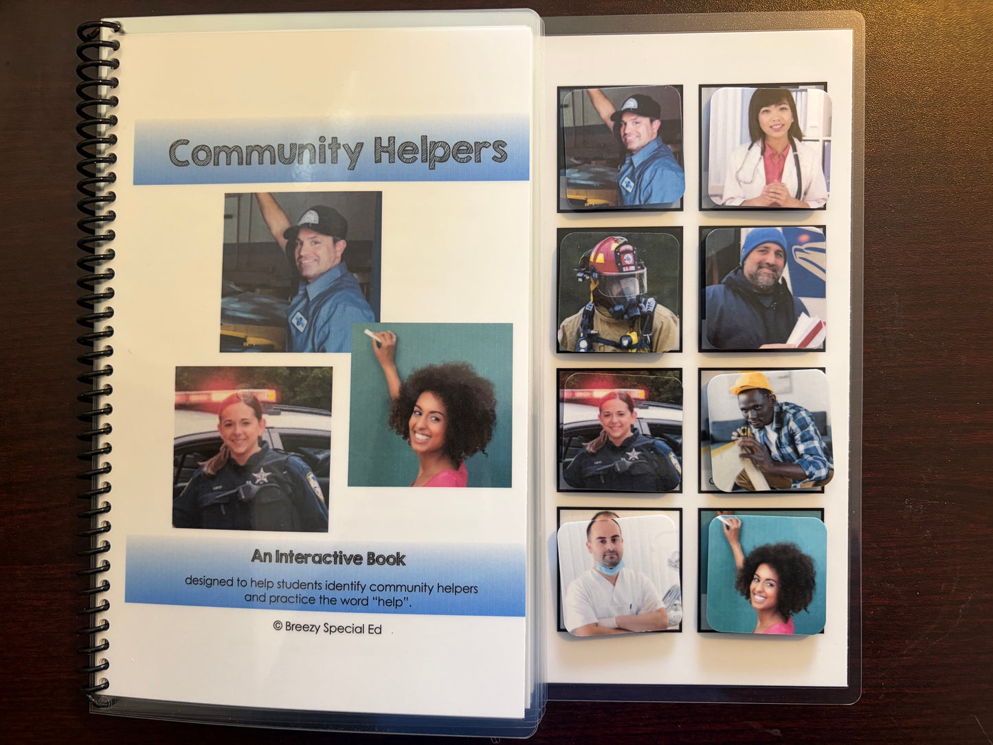 Community Helpers Adapted Book & Activities BUNDLE for Special Education