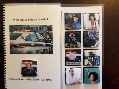 Community Helpers Adapted Book & Activities BUNDLE for Special Education