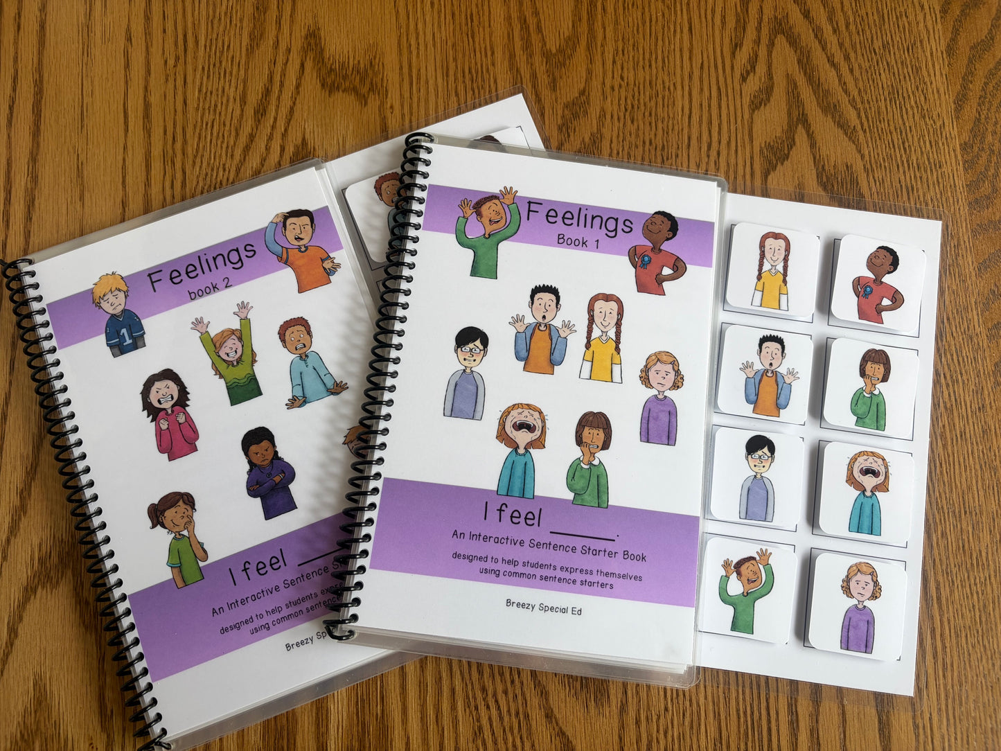 Sentence Starter Adapted Books for Speech Therapy / Special Education - Fully Prepped