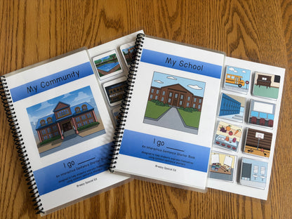 Sentence Starter Adapted Books for Speech Therapy / Special Education - Fully Prepped