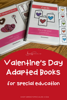 Valentine's Day Adapted Books set 2 for Special Education