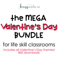 The Mega Valentine's Day Bundle for Special Education