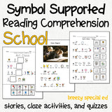 School - Symbol Supported Reading Comprehension for Special Ed