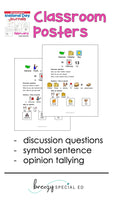 National Days February Differentiated Journals for special education