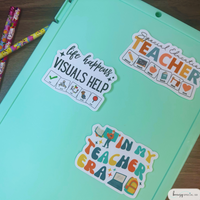 Special Education Teacher Die Cut Sticker Black Friday Bundle