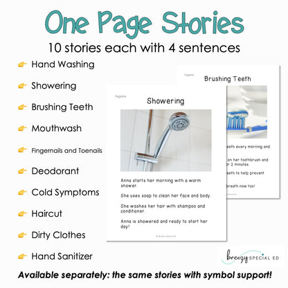 Hygiene - Easy Reading Comprehension for Special Education