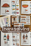 Thanksgiving Interactive Adapted Books for Special Education