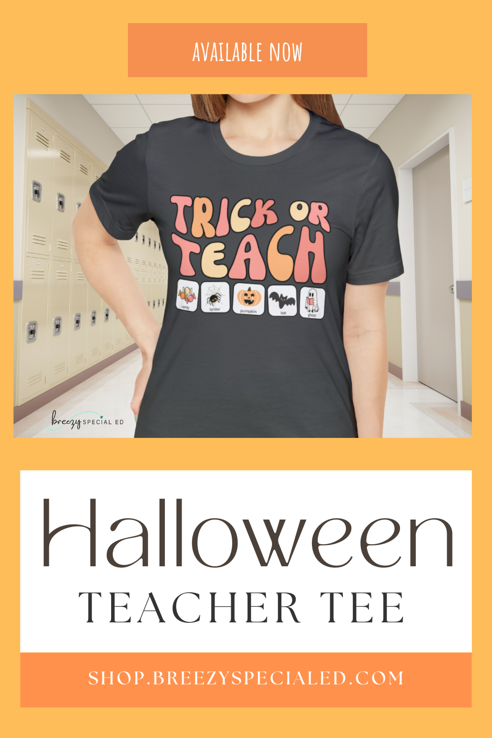 Trick or Teach with symbols | Special Education Teacher Tee