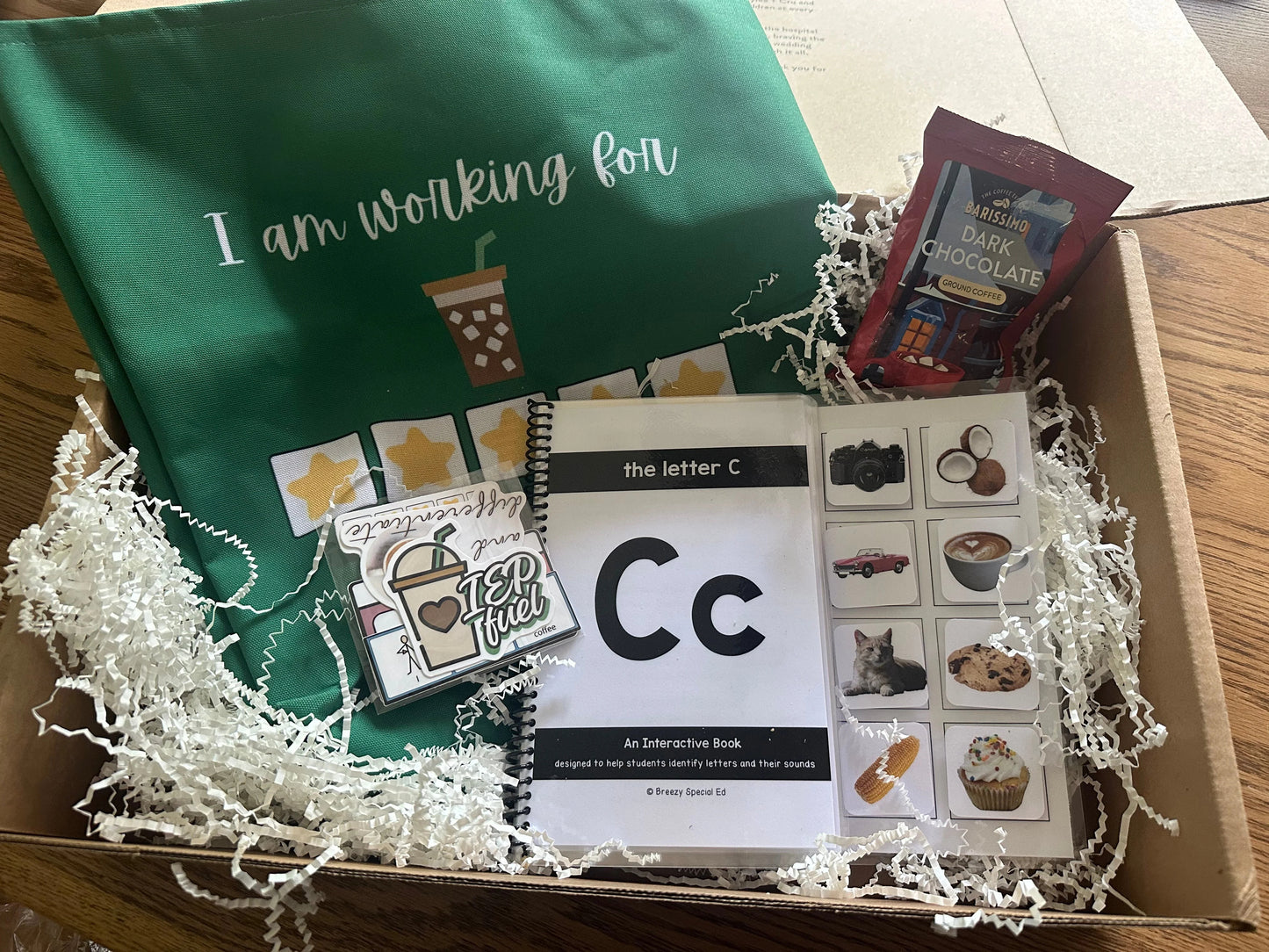 LIMITED TIME Coffee Themed Gift Box for Special Education Professionals