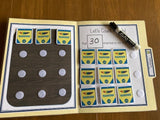 Counting File Folders for Special Education 9 pk - Fully Prepped