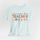 Customized Special Education Teacher | Symbols | Teacher T-shirt | Customization