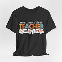 Customized Special Education Teacher | Symbols | Teacher T-shirt | Customization